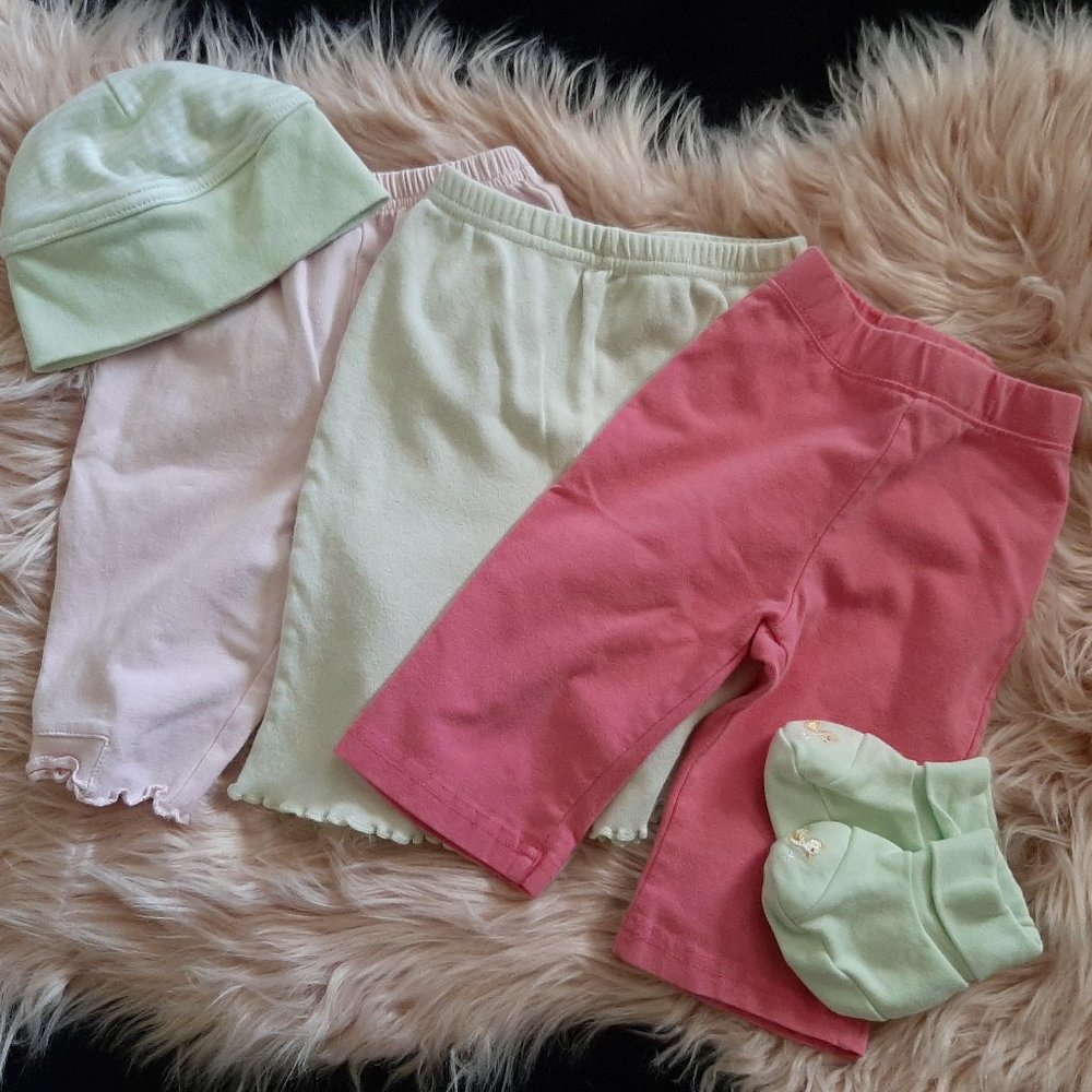 EUC lot of 3 baby pants + bonus - 🛒3/$12